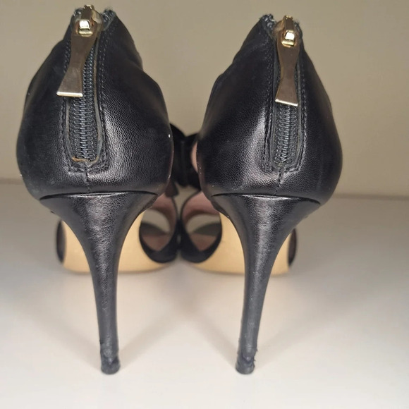 Kate Spade New York Imelda leather bow stilleto heels, sold as is SZ 7.5 - Picture 6 of 10